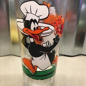 Daffy & Taz Pepsi glass from 1976